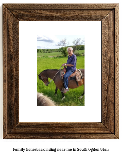 family horseback riding near me in South Ogden, Utah